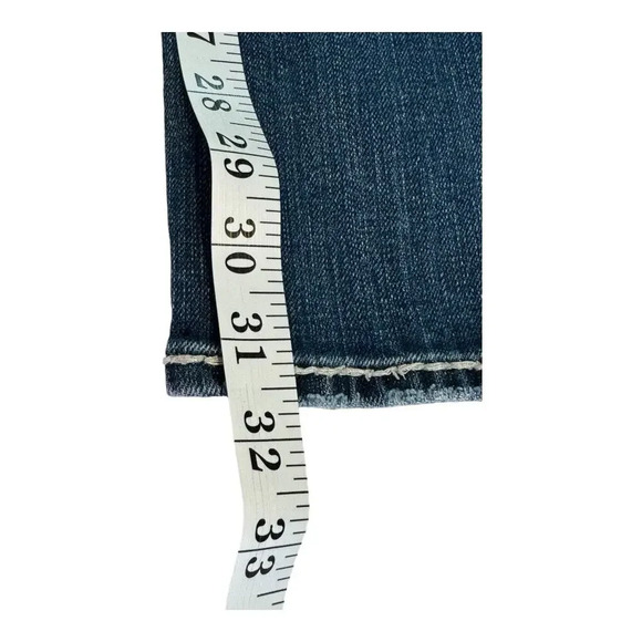 Rock Revival Women's Irene Easy Bootcut Jeans Size 6 (28)Blue Distressed Stretch - Picture 7 of 7